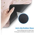 thumbnail image 6 of Marble XL Extended Mouse Pad with Stitched Edges, Cute Large Gaming Mousepad Desktop Mat, Funny Gifts Big Long Deskpad for Laptop, Keyboard, Computer for Women Office (Gold Splatter, 31.5 * 11.8 in), 6 of 6