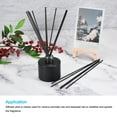thumbnail image 5 of Uxcell Fiber Reed Diffuser Sticks 200x3mm for Aroma Fragrance Essential Oil, Black Pack of 100, 5 of 5