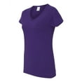 thumbnail image 2 of Gildan Heavy Cotton V-Neck T-Shirt for Women Semi-Fitted, 2 of 5
