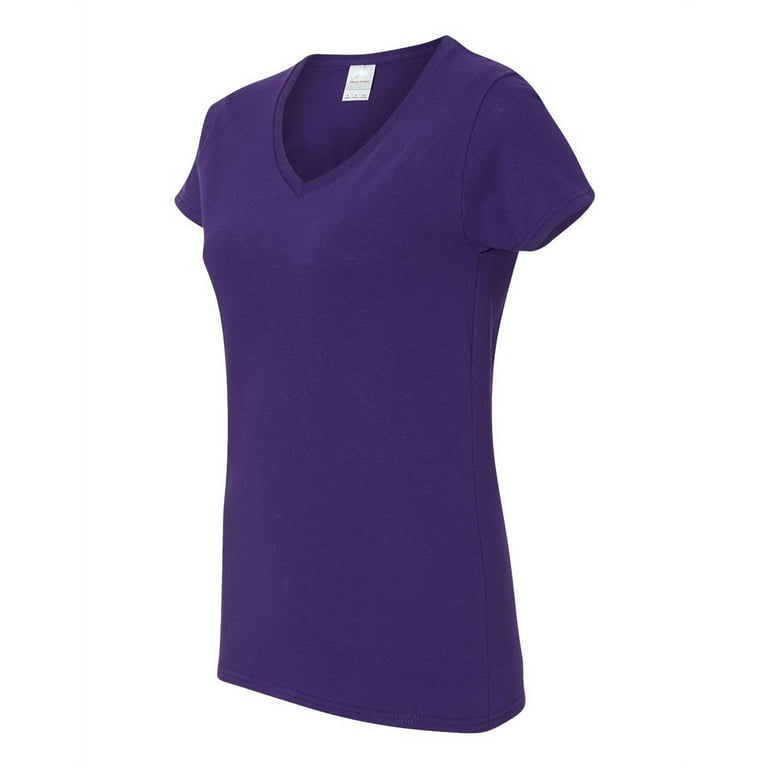 Nib - Women's T-Shirt V-Neck Short Sleeve - Pirate Costume, Size: Small, Purple
