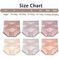 thumbnail image 2 of Dove Loom Panties Leak Proof Tummy Control, Mayaloom Leakproof Panties With Tummy Control, Doveloom Leakproof Tummy Control Panties, High-Waist Seamless Cotton Underwear, 2 of 9