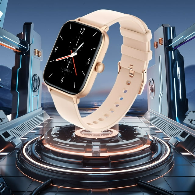 RuiJiao 1.83in Smartwatch with Bluetooth Calling, 100+ Sports Modes, HD Color Screen, IP67 Waterproof, Message Notification for Men Women