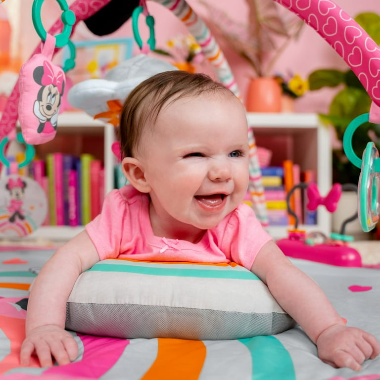 Bright Starts, Disney Baby Minnie Mouse Activity Gym, Pink
