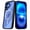 Clear / Black, variant on iPhone 16 Hybrid Shockproof Case - Clear