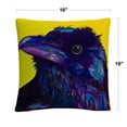 thumbnail image 2 of Corvus' Animals Pets Painting Bold By Pat Saunders-White 16 X 16 Decorative Throw Pillow, 2 of 4