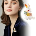 thumbnail image 4 of Elegant Rabbit Brooch Pin Fashion Decorative Accessory For Women And Men, 4 of 7