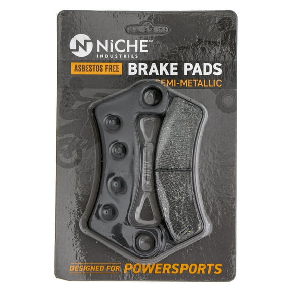 Niche Brake Pad Set for Arctic Cat Wildcat Sport 700 Semi-Metallic UTV 519-KPA2337D