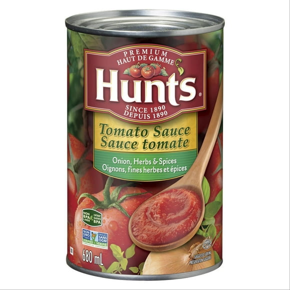 Hunt's® Onion, Herbs and Spices Tomato Sauce, 680 mL