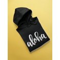 thumbnail image 3 of Aloha Calligraphy Hoodie Women -Image by Shutterstock, Female x-Large, 3 of 4