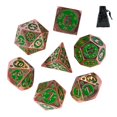thumbnail image 4 of Cusdie 7-Die Metal DND Dice Set, Mechanical Gear Metal Polyhedral D&D Dice Set for DND Dungeons and Dragons TTRPG Role Playing Games, 4 of 5