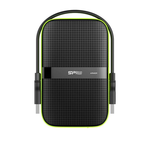 Silicon Power Armor A60 Disque Dur Externe 4000 GB Noir, Vert