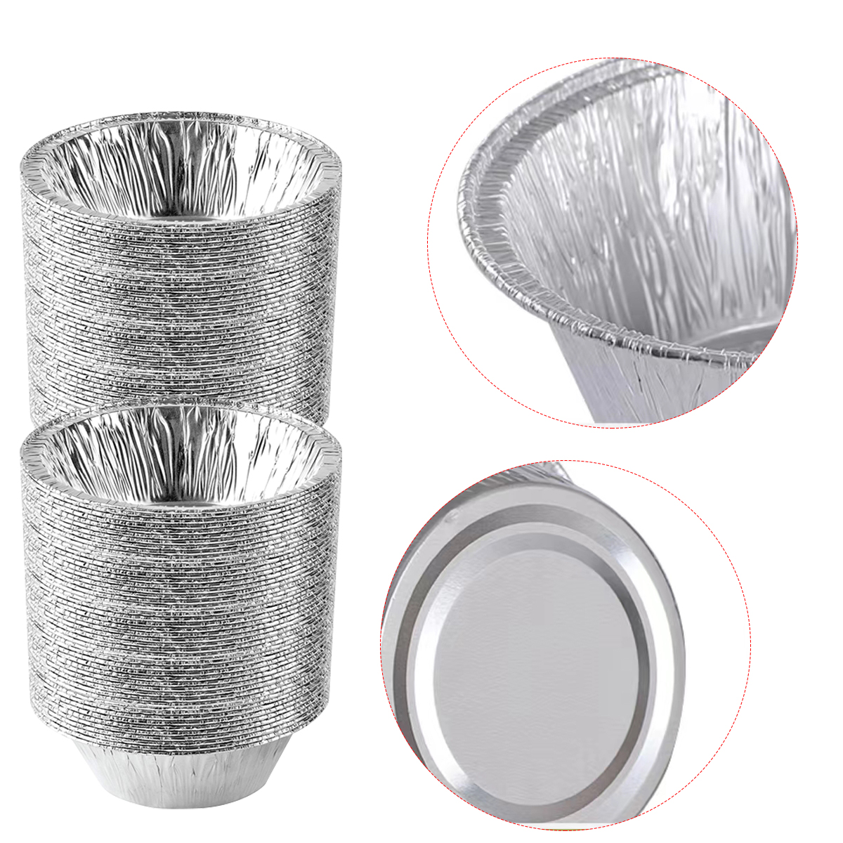 9 inch Pie Plate disposable Aluminum Foil Pie Pot Heavy duty Baked 