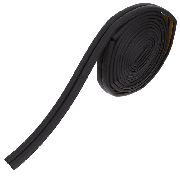 PENIKOKO 1 Roll Sound Proofing for Door Foam Black Dustproof D-Shaped Seal