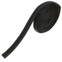 ETHZZLE 1 Roll D-Shaped Rubber Weather Stripping Door Seal Black Foam for Windows and Doors Cars Trucks RVs