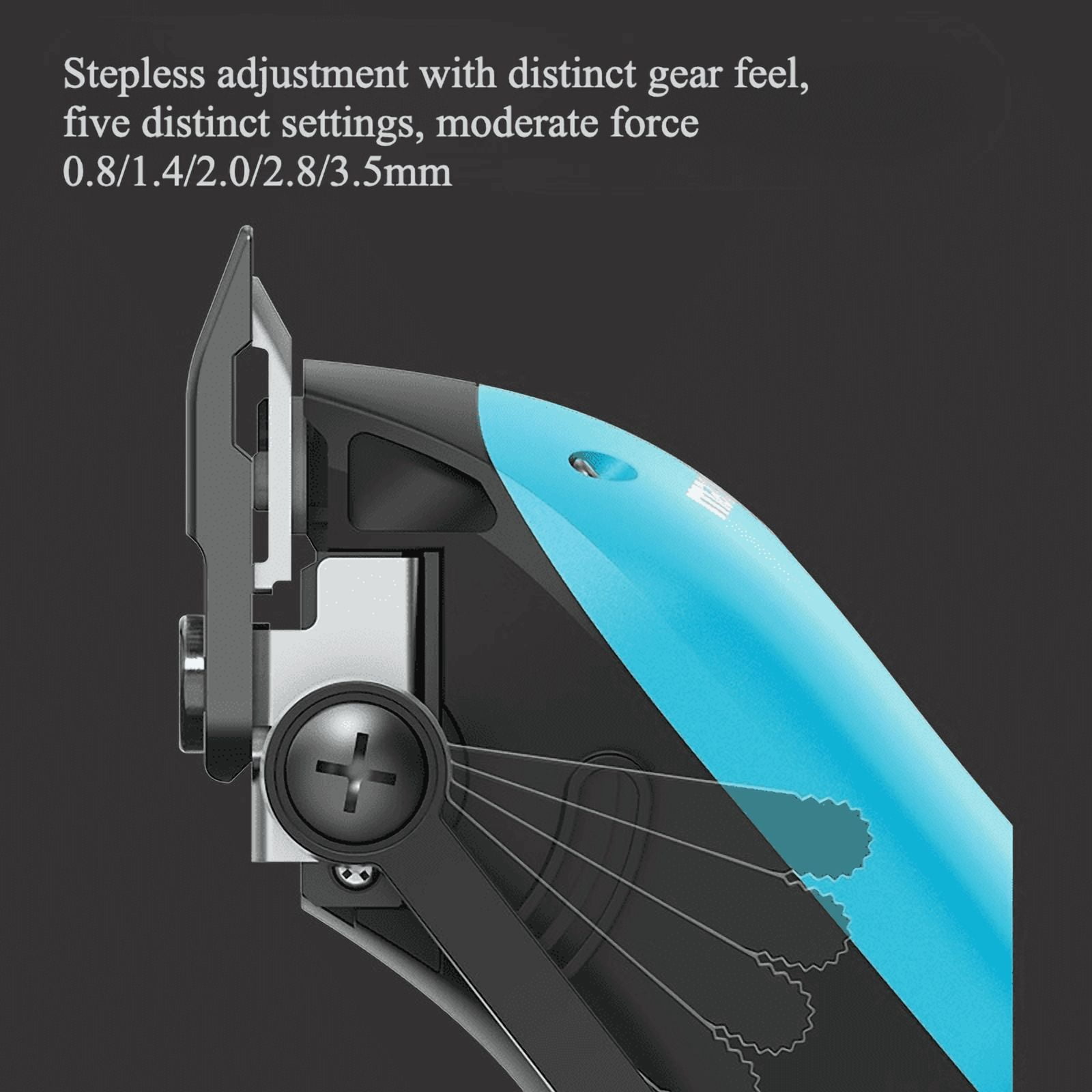 MADESHOW M15 Rechargeable Hair Trimmer Kit 6 Combs LCD Battery Indicator
Cordless Hair Clipper LCD Display Rechargeable, Professional Barber Hair Clipper for Men's Haircuts