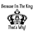 thumbnail image 3 of CafePress - Because I'm The King Large Mug - 15 oz Ceramic Large White Novelty Mug, 3 of 4
