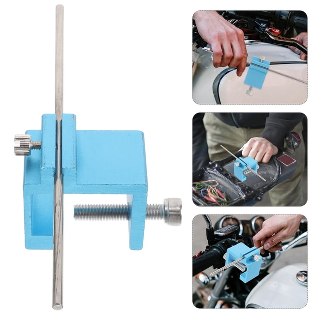 Nestingho Herramienta De Ajuste De Cadena Para Motocicleta Con Posicionamiento Y Material Metálico
