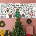 thumbnail image 5 of Christmas Giant Coloring Poster/Tablecloth-Christmas Crafts for Kids-30 x 72 Inches Jumbo Paper Coloring Banner Kids Gifts Activities Toys Party Classroom Christmas Decorations, 5 of 5