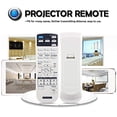 thumbnail image 3 of Control Remoto Universal para Proyector EWO para Epson Home Cinema, Powerlite, EB-, EX, VS, H, BrightLink, EMP- Proyectores, 3 of 3