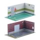 thumbnail image 1 of 2 uds 1/24 Macarena Modelo de Coche de Juguete Estacionamiento Escena DIY Garaje, 1 of 8