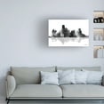thumbnail image 3 of Marlene Watson 'Dallas Texas Skyline BG 1' Canvas Art, 3 of 3