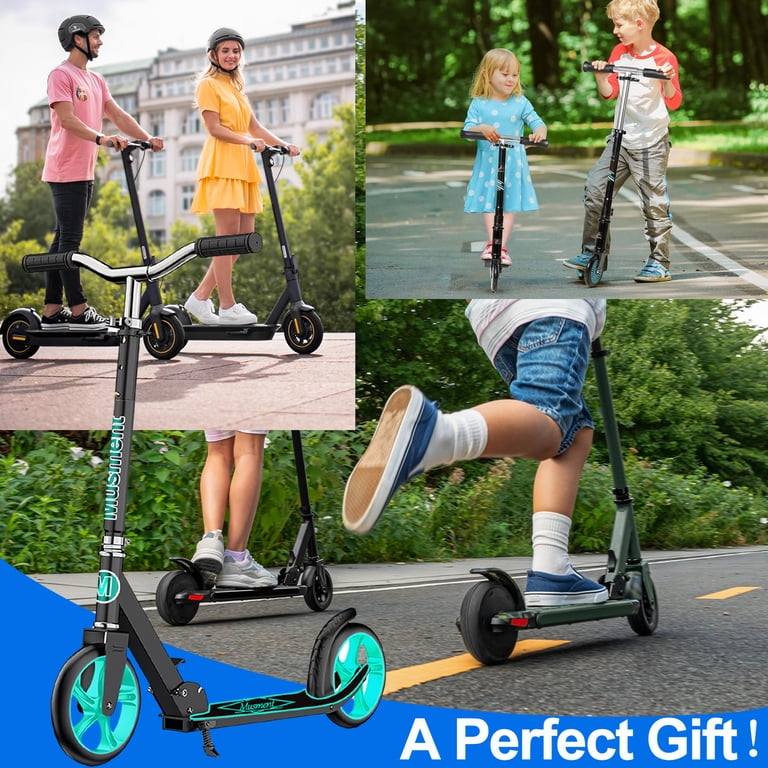 Camkey Foldable Scooter, 200mm Big Wheels, Height Adjustable photo 4