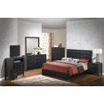 thumbnail image 4 of Full Size Solid Wood Storage Bed Frame with Black Finish for Bedroom, 4 of 5