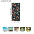 thumbnail image 6 of LYEAA Large Beach Towels Microfiber 75x150cm Sandproof Seaside Sitting Blanket Shawl Sweat Towel Multi-Purpose Towel Lightweight Beach Towel for Travel Vacation Swimming Pool, 6 of 8
