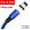 blue, variant on LED Magnetic USB Cable Fast Charging Magnet Micro USB Type C Cable Sync Data Cable Compatible with IPhone Samsung HuaWei Xiaomi