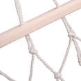 thumbnail image 3 of Cotton Rope Hammock Hanging Bed with Spreader Bar for Outdoor Patio Yard Porch, 3 of 3