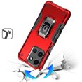 thumbnail image 3 of For Motorola Edge 2025 XT2519V OPTIMUM Kickstand Phone Case - Red, 3 of 5