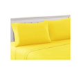 thumbnail image 2 of Benzara BM202097 Bezons Simple Size Plain Sheet Set&44; Jaune - 3 Pièces, 2 of 3