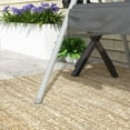thumbnail image 3 of Resenkos 2-Seater Swing With Canopy & Table, Patio Garden Swing, Poolside Backyard Relaxation, Gray, 3 of 11