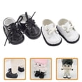 thumbnail image 4 of 2 pares de zapatos de peluche para muñecas, mini zapatos de cuero, zapatos decorativos para muñecas, accesorios para muñecas., 4 of 5