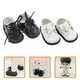 thumbnail image 4 of 2 pares de zapatos de peluche para muñecas, mini zapatos de cuero, zapatos decorativos para muñecas, accesorios para muñecas., 4 of 5