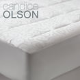thumbnail image 4 of Candice Olson Luxury 300 Thread Count Jacquard King Mattress Pad, 4 of 5