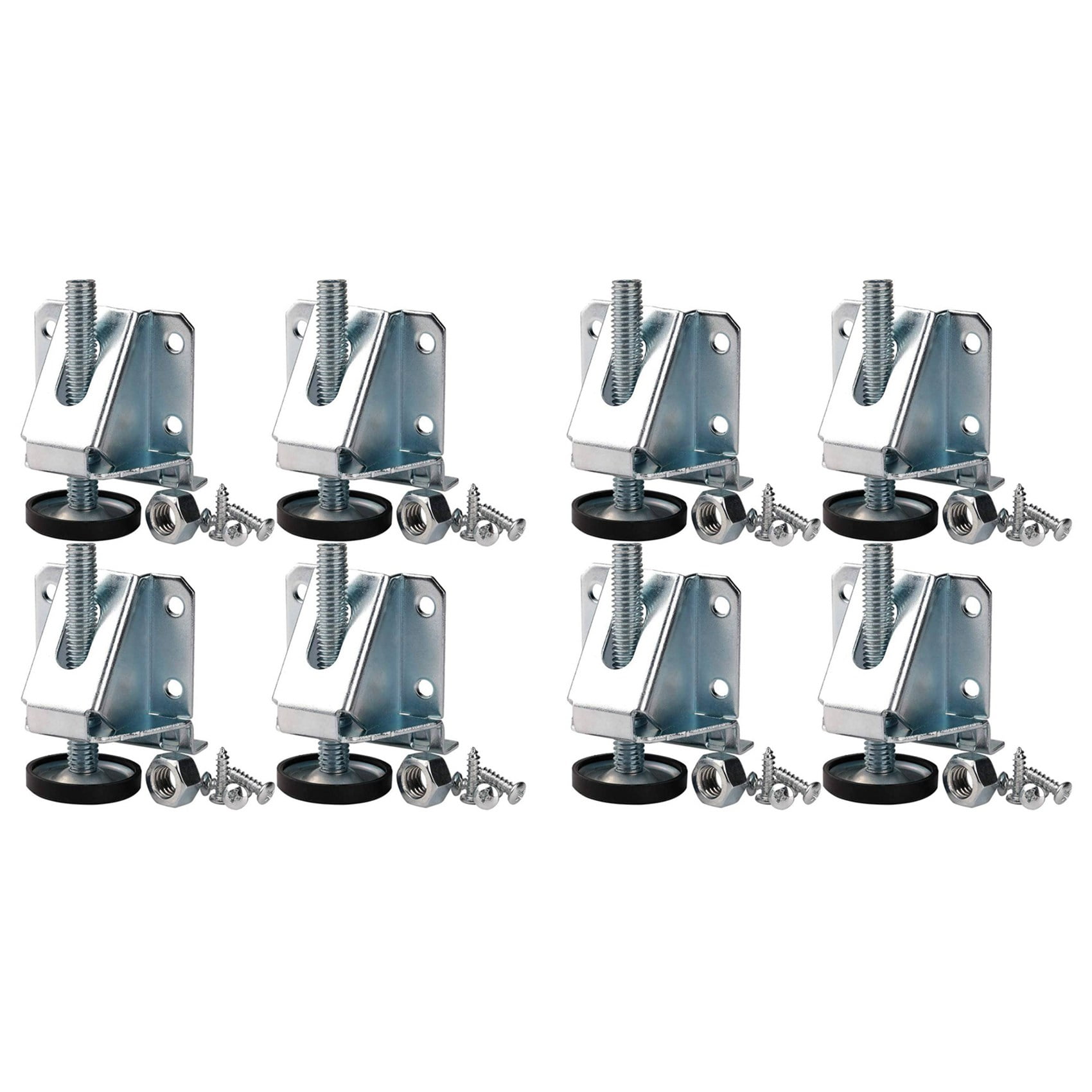 8X Leveling Feet Heavy Duty Furniture Levelers Adjustable Table Leg