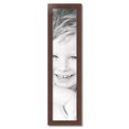 thumbnail image 2 of ArtToFrames 9" x 40" Honors Mahogany with Gold Picture Frame, 9x40 inch Brown Wood Poster Frame (WOM-5156), 2 of 7