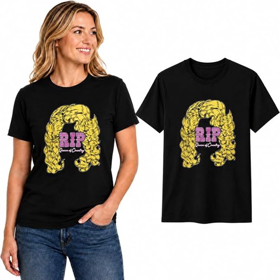 Wild Bobby Queen of Country RIP Tee Unisex Graphic T-Shirt Country Music Legend