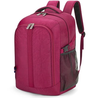 best under the seat laptop backpacks Rangeland Lightweight Under-seat Backpack for Clothes Travel Overnight Women Men, 15.6 Minimalist Backpack, Stylish and Casual, Papaya : Electronics Is a soft material bag custom Best Backpack For Air Travel