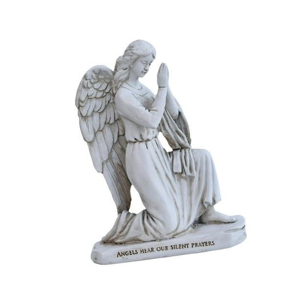 Figura de ángel rezando, adorno de mesa, estatua decorativa coleccionable de ángel para Estilo B