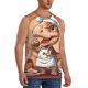 thumbnail image 2 of Balery Dinosaur Baking Delight Camisetas sin mangas para hombre, absorbe la humedad y protege contra el mal olor.-Medium, 2 of 7