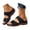Black, variant on Pandaie Women's Orthopedic Wedge Sandals Rhinestones Platform Casual Slip on Slides Glitter Comfortable Walking Slippers Summer Shoes Black Size 6.5