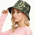 thumbnail image 5 of Camouflage Bucket Hat, Personalized Acrylic Fisherman Hat, Soft and Warm Casual Outdoor Cap for Daily Wear, 5 of 6