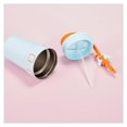 thumbnail image 2 of Stainless Steel Vacuum Insulated Travel Mug - 550ml, Blue | Double Walled Coffee Cup With Leakproof Lid - Reusable For Hot Cold Coffee | Thermal Mug With Non Slip Protective Cover, 2 of 5