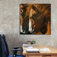 thumbnail image 6 of Epic Graffiti 'Secrets' by Julie Bel, Canvas Wall Art, 37"x37", 6 of 8