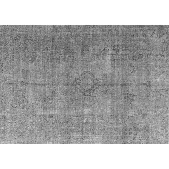 Ahgly Company Indoor Rectangle Persian Gray Traditional Area Rugs, 7' x 9'