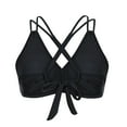 thumbnail image 4 of Lopeceal Women's Twist Front Bikini Tops - Push Up Bathing Suit Top Padded Swimsuit Top, 4 of 5