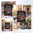 thumbnail image 4 of Christmas Garden Flag 18x12 Inch, Double Sided Holiday Yard Decor, Weatherproof Polyester Outdoor Flag for Front Porch Patio Lawn, Winter Xmas Home Decor, 4 of 7
