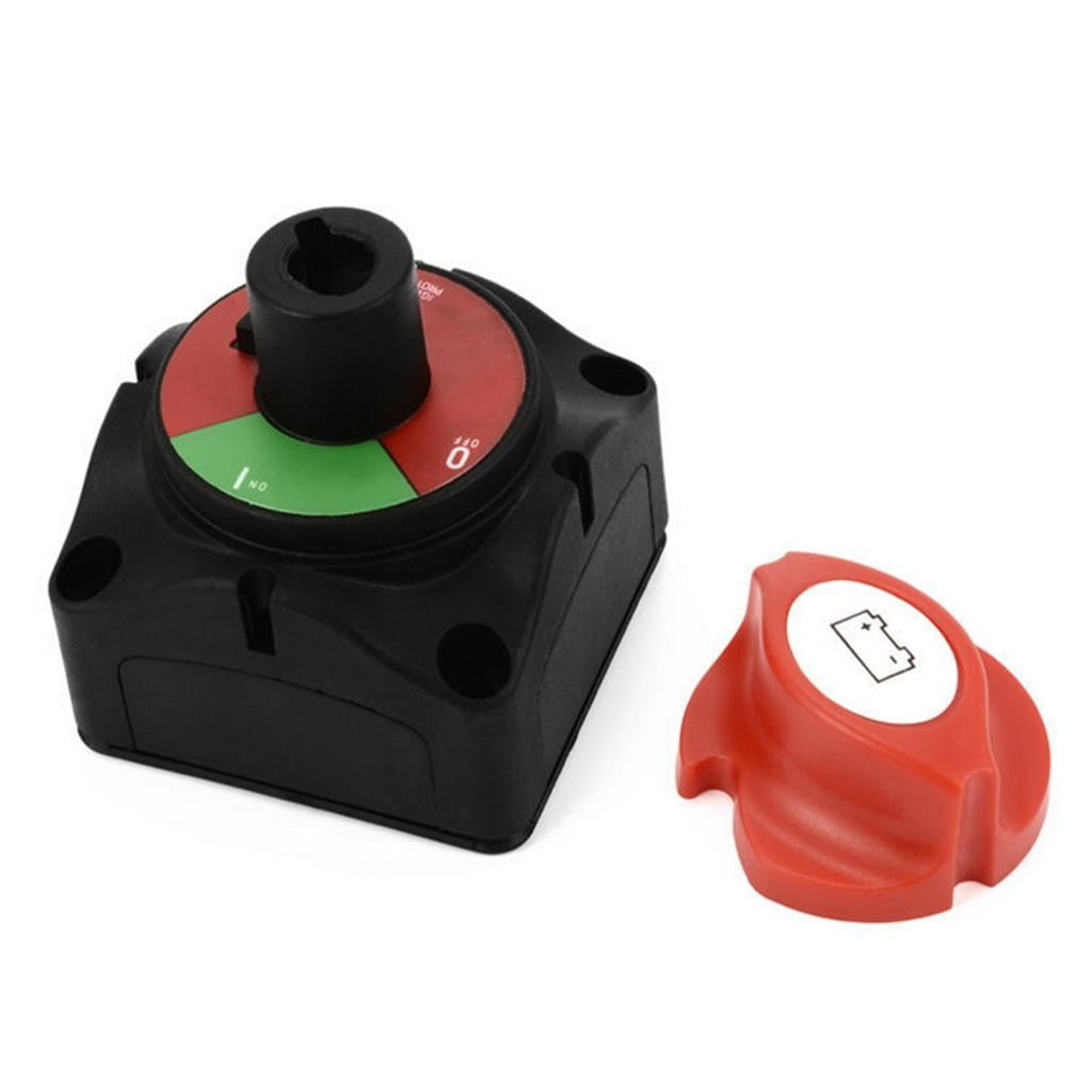 Wzmzjy Pair Battery Disconnect Isolator Switch for Marine Car RV ATV Vehicles
